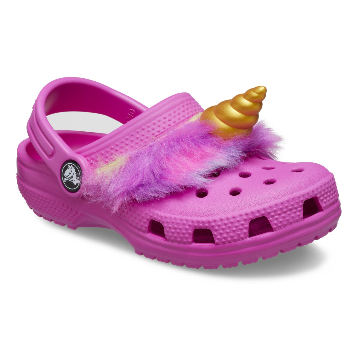 Saboti Crocs Classic Toddler I AM Unicorn Clog Roz - Juice - imagine 7